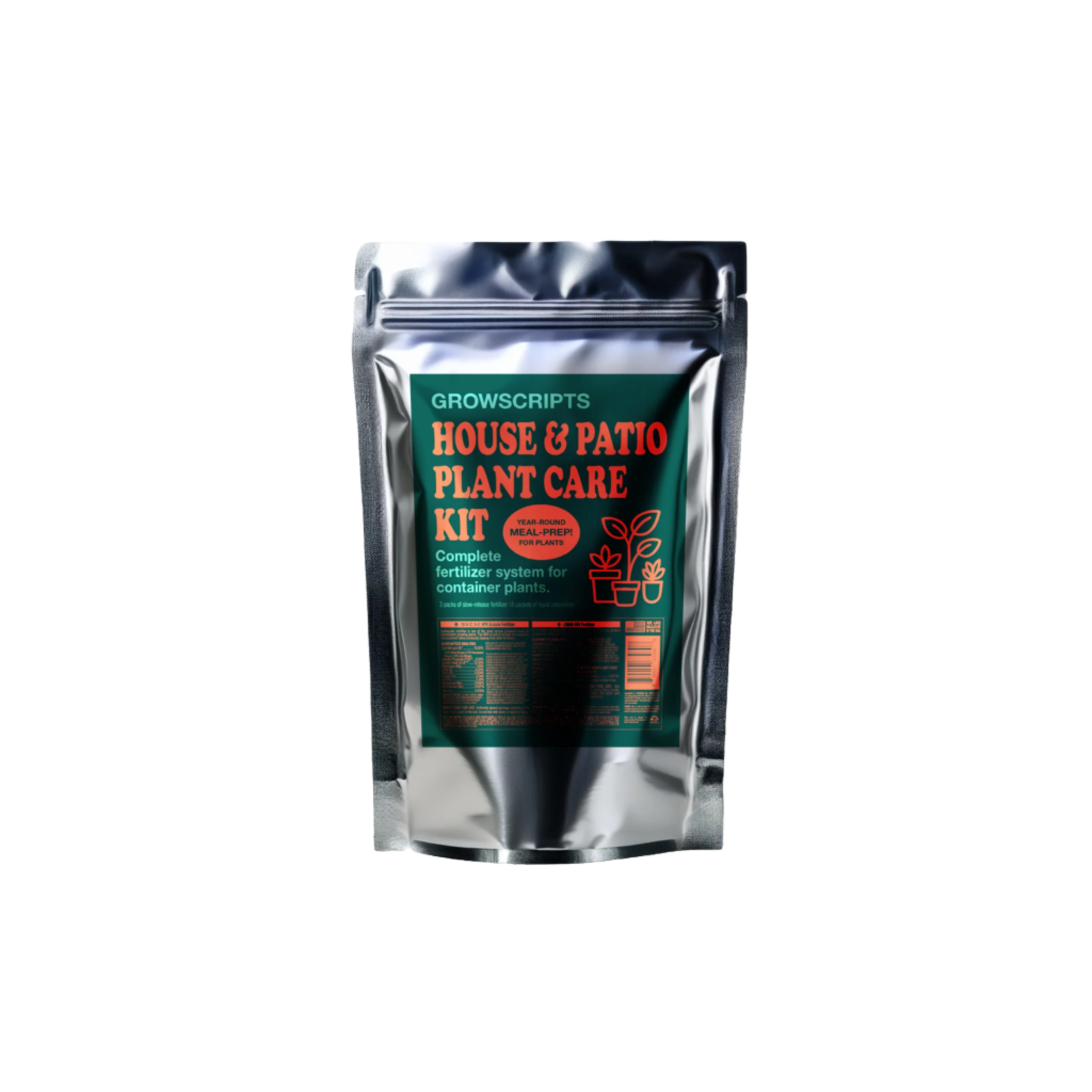 GrowScripts House & Patio Plant Care Kit