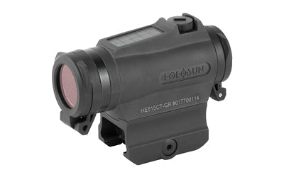 Holosun Technologies Micro Titanium Red Dot -  Green Reticle -  Three Different Reticles -  Solar -  QD Mount -  Black
