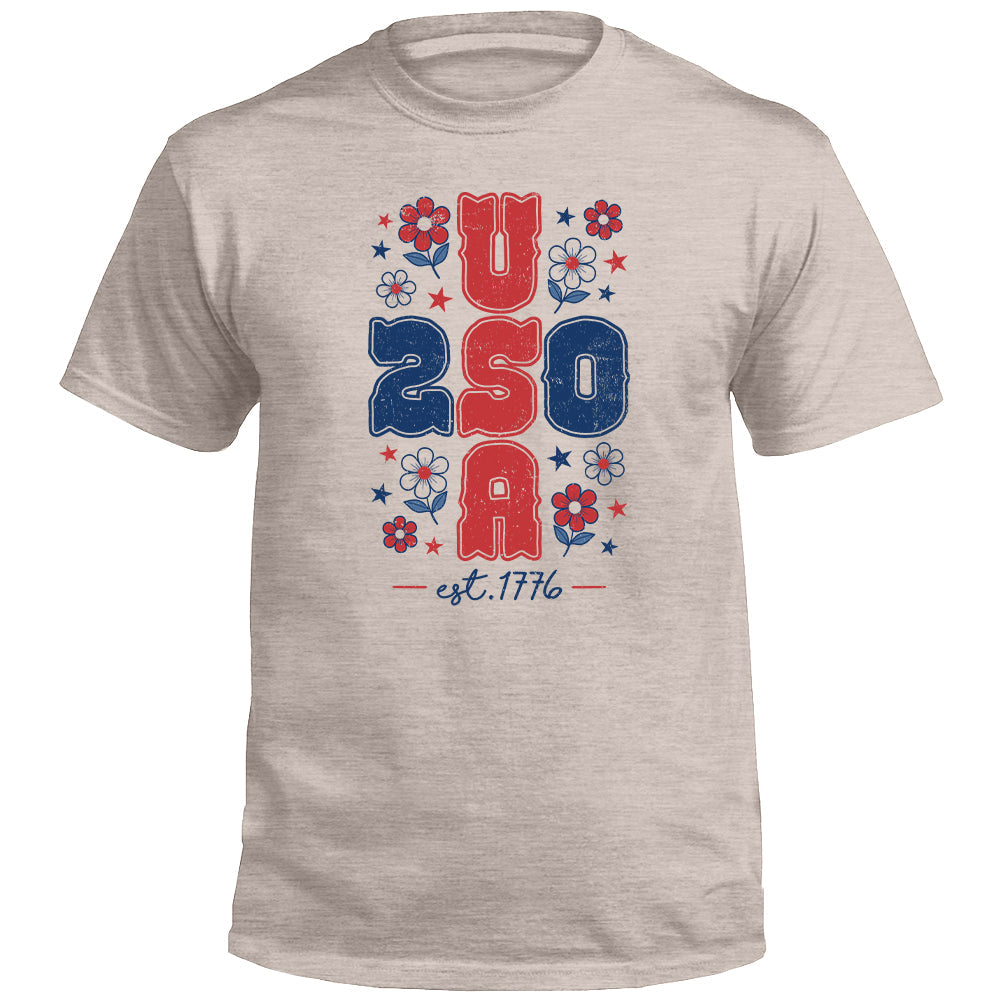 Red, White & Bloom (Front Print)