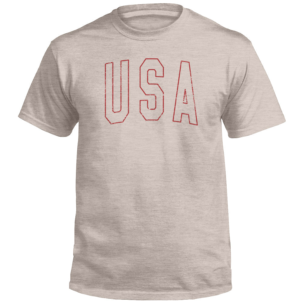 USA Collegiate Blanc uni (Devant)