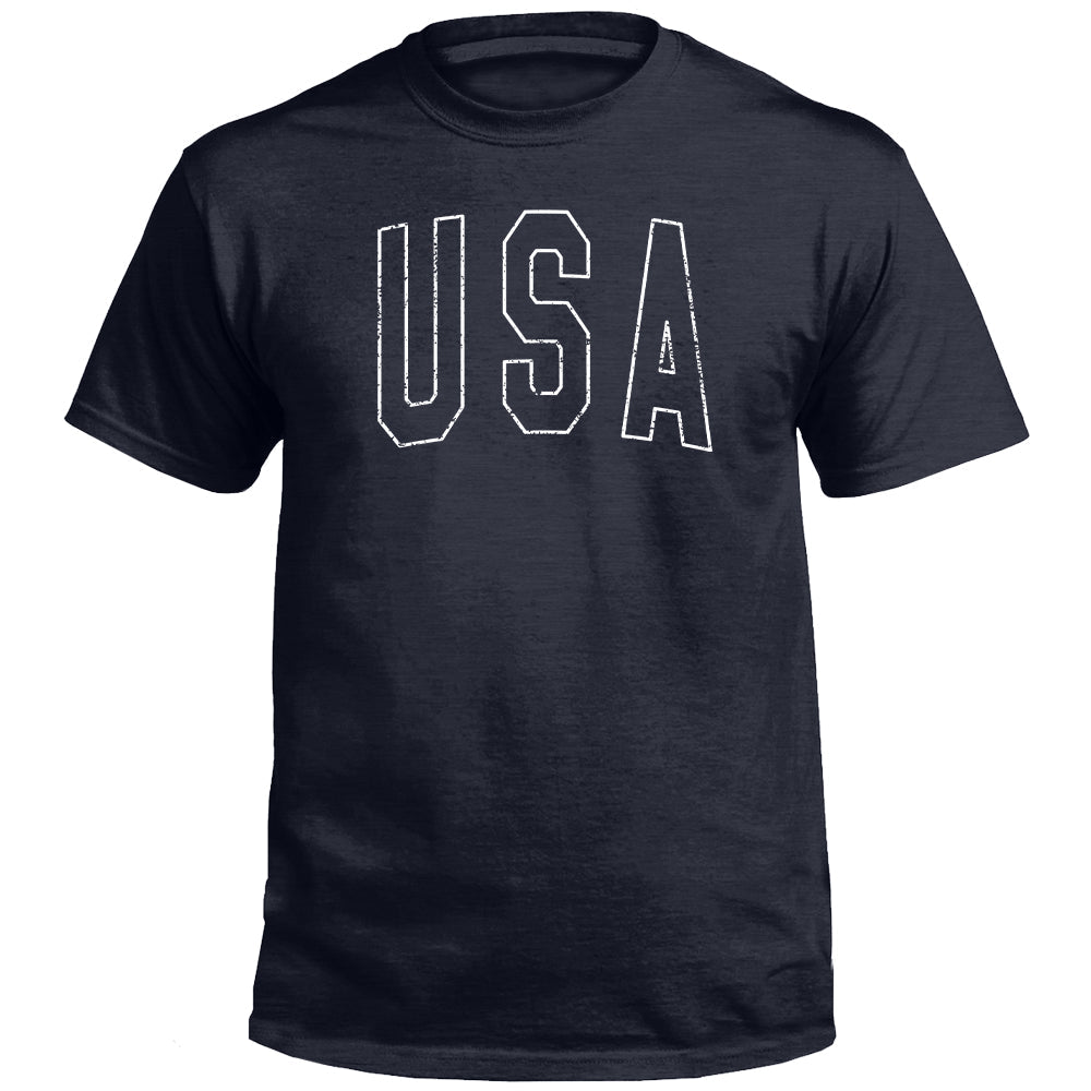 USA Collegiate Blanc uni (Devant)