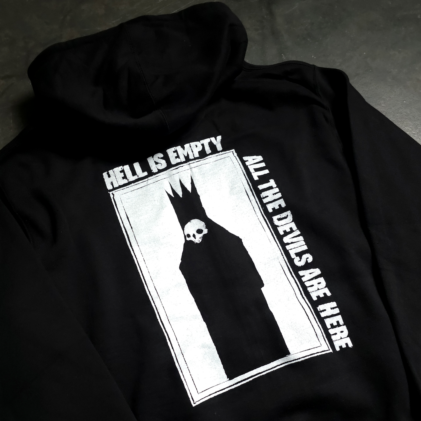 Hell is Empty Zip Up Hoodie