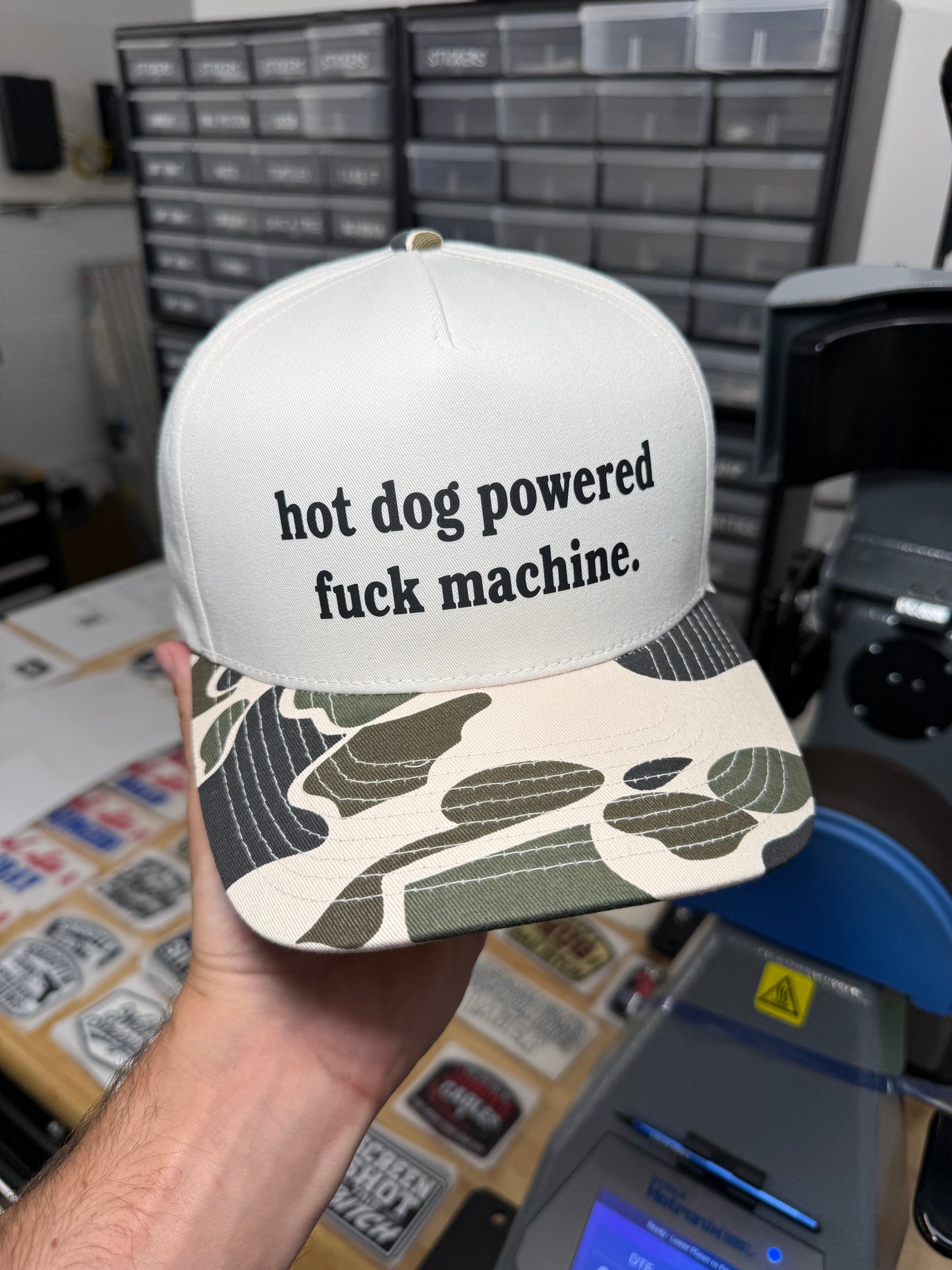 Hot Dog Powered Fuck Machine | Snapback