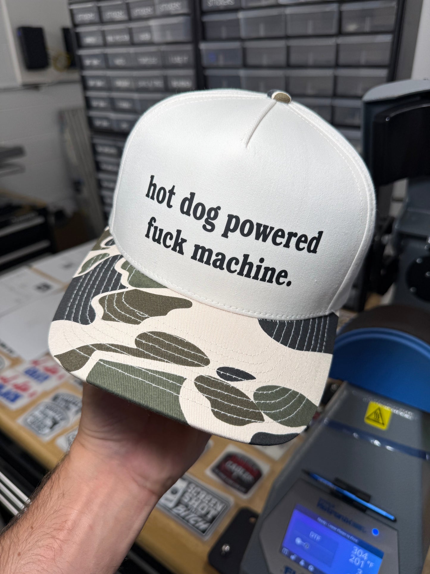 Hot Dog Powered Fuck Machine | Snapback