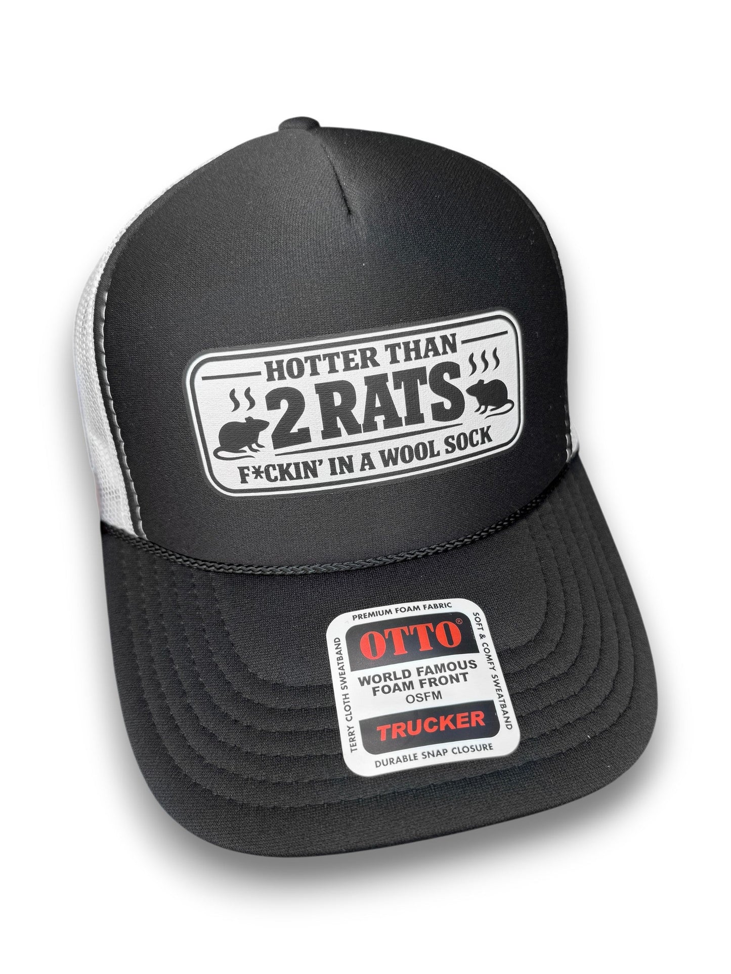 Hotter Than 2 Rats Fuckin' In A Wool Sock Trucker Hat