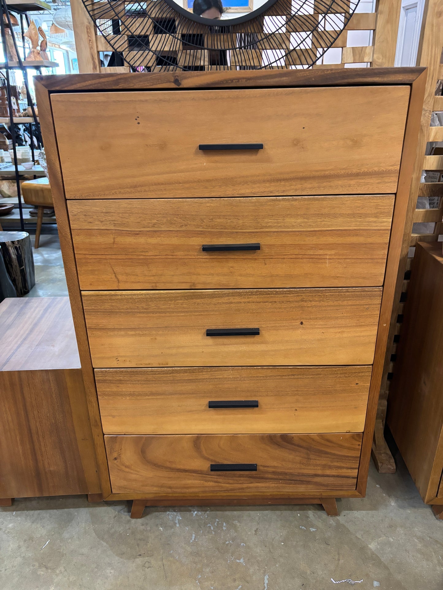 Suar 5-Drawer Dresser