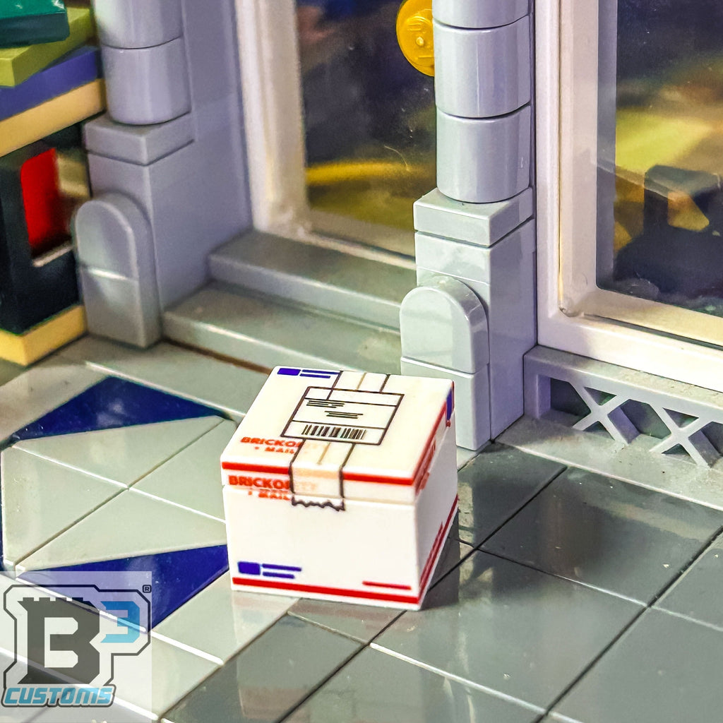 Boîte d'expédition USPS Priority - Imprimée sur mesure fabriquée à partir de pièces LEGO