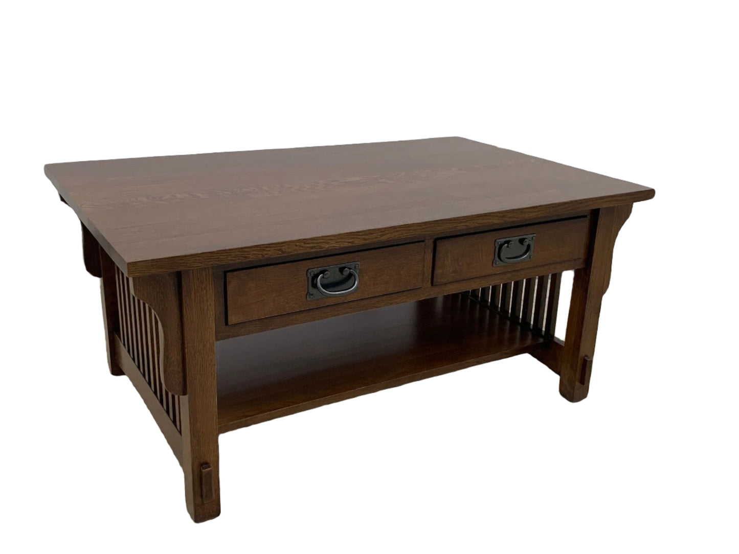 Mission Crofter 4 Drawer Coffee Table with Spindles - 40"