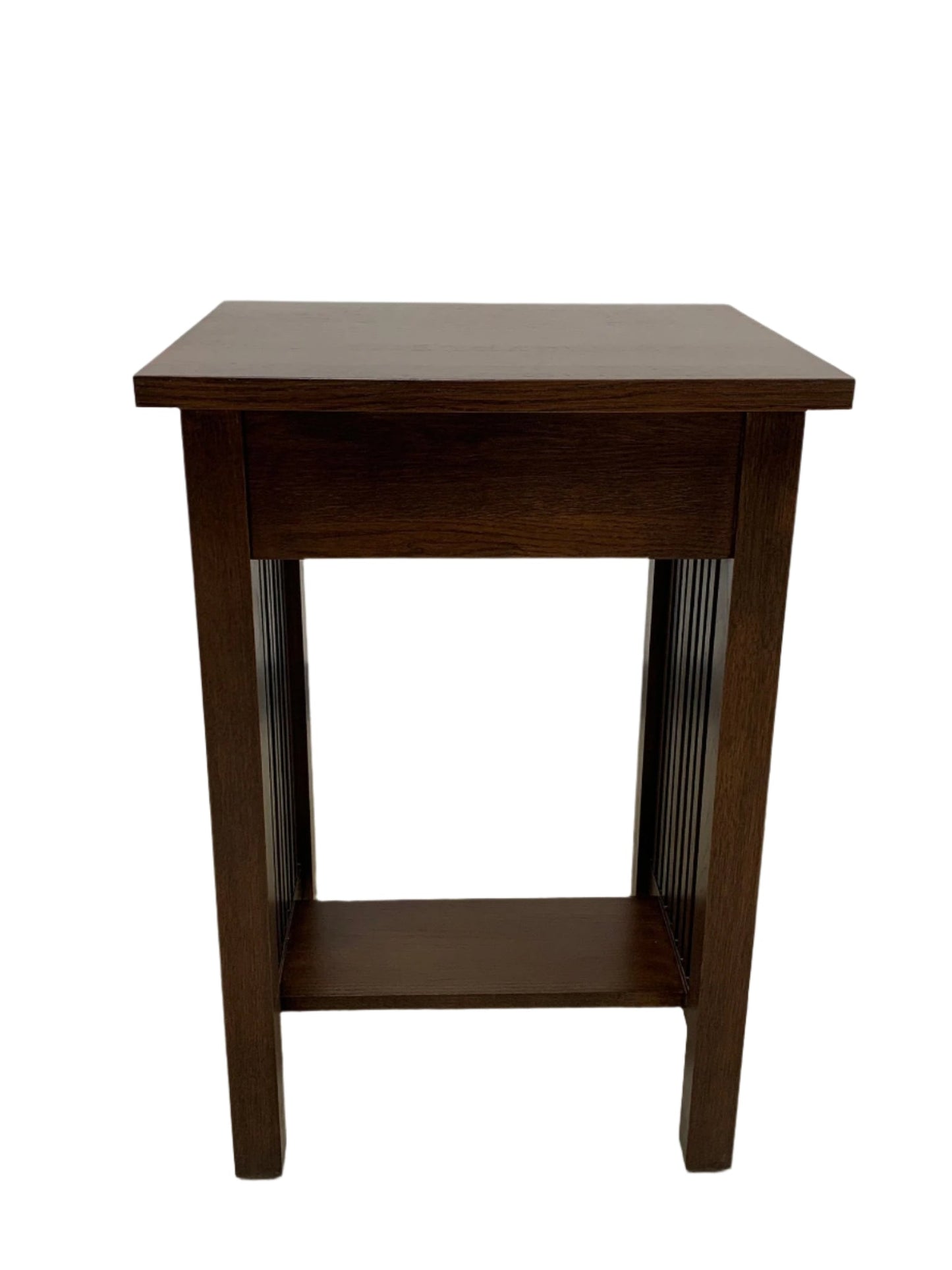 Mission 1 Drawer Spindle End Table