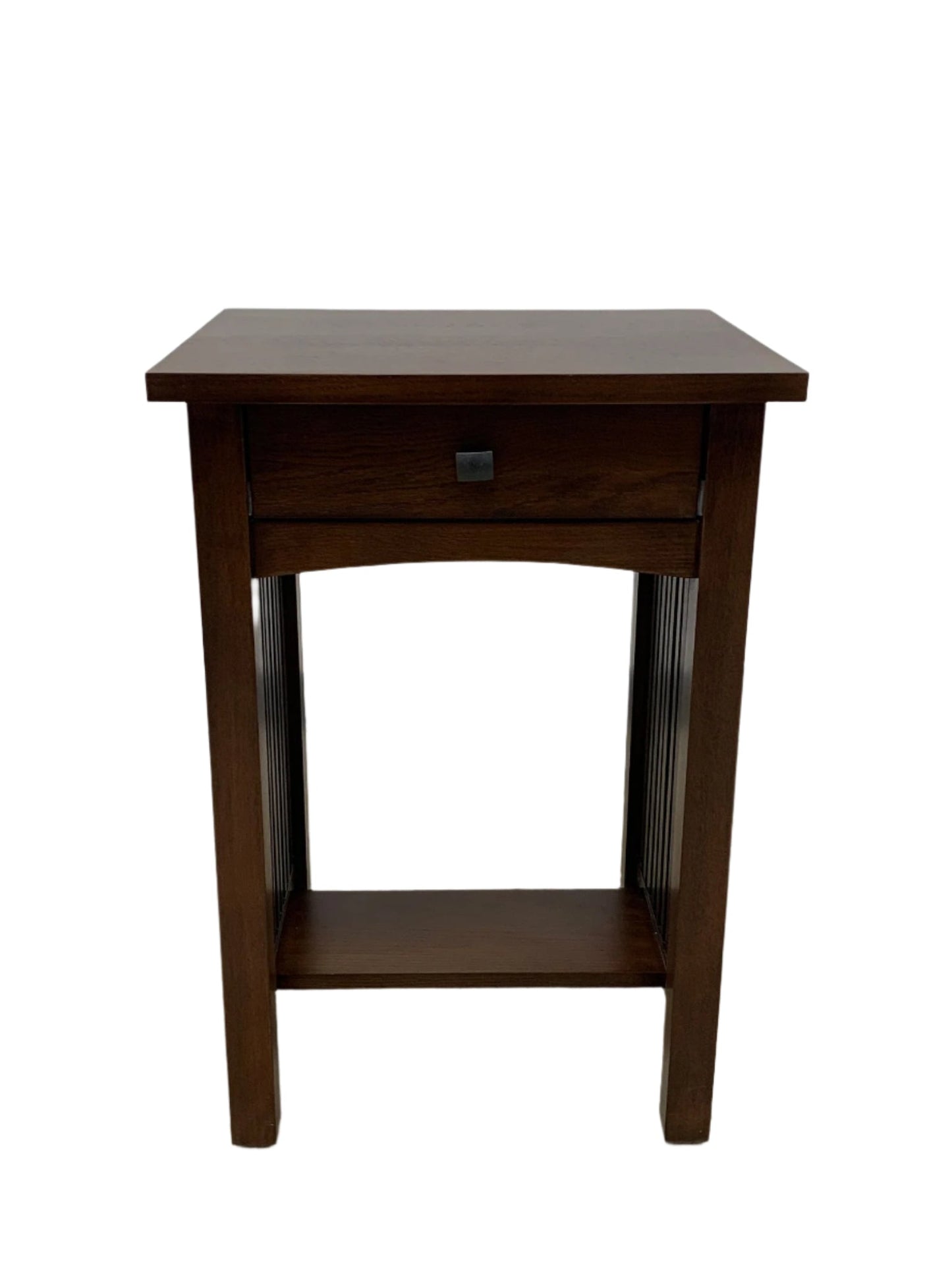 Mission 1 Drawer Spindle End Table