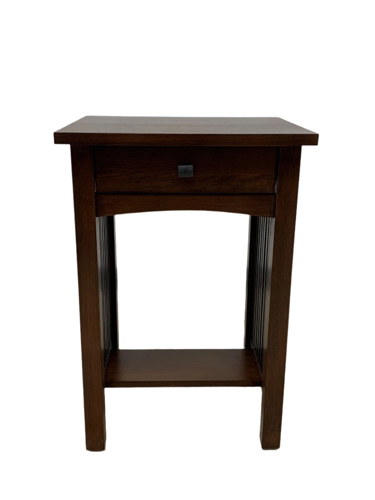 Mission 1 Drawer Spindle End Table