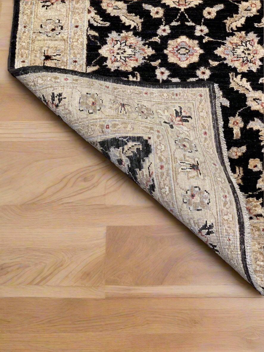 Hand-Knotted Sultanabad Vegetable-Dyed Wool Rug, 2' 9" x 9' 4"   (K)