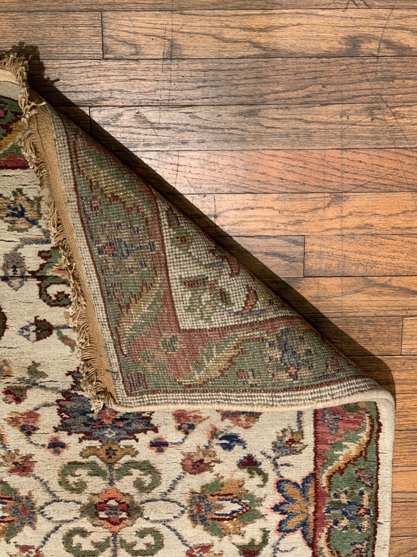 Sultanabad 100% wool Hand Made Rug - size 2" x  8" (P)