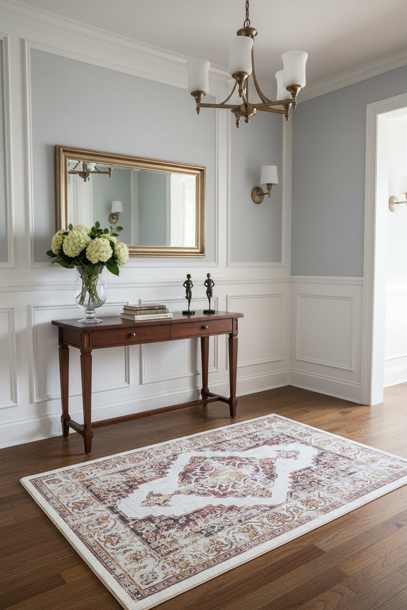 Persian-Inspired. Modern Defined. Turkish Made Rug, 3' 3" x 4' 10" (O)