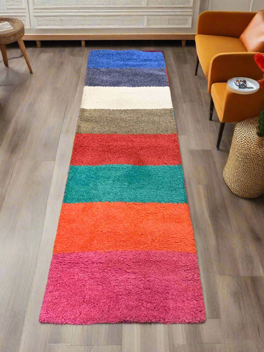 Persian-Inspired. Modern Defined. Turkish Made Rug, 2' x 8'  (O)