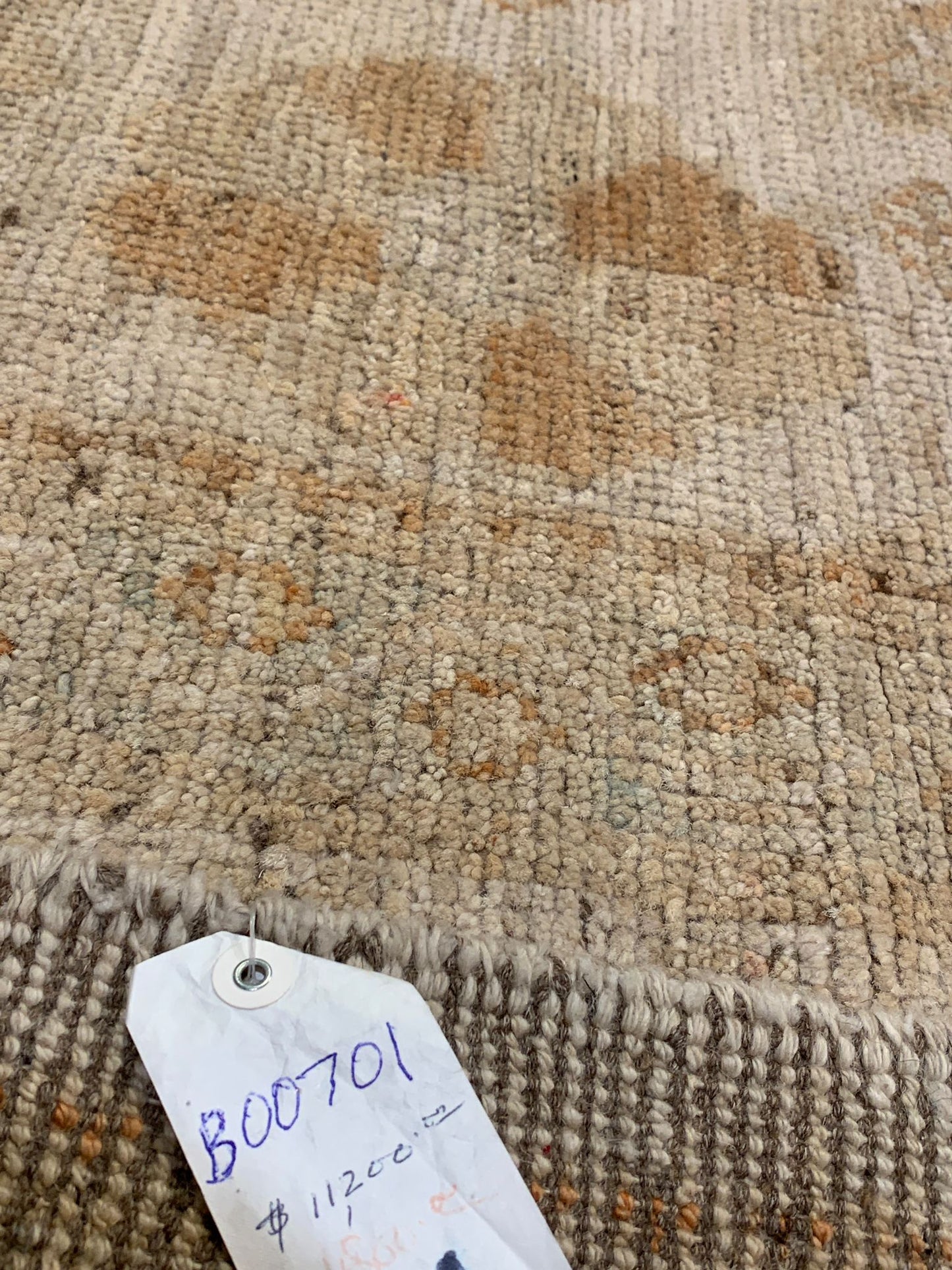 Hand-Knotted Sultanabad Vegetable-Dyed Wool Rug, 8' x 11' 8"