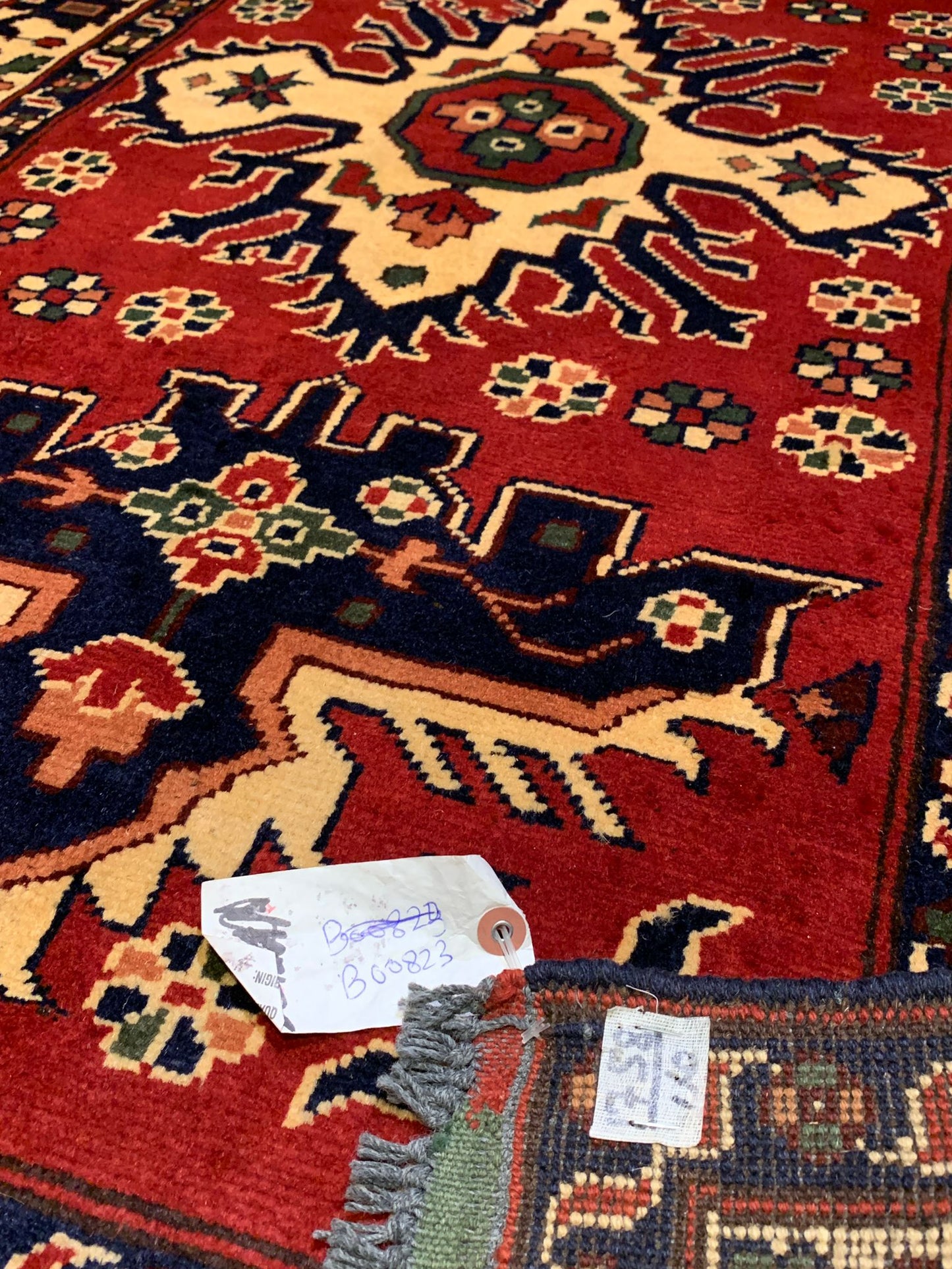 Sultanabad 100% wool Hand Made Rug 3' 2" x 5' 1" (Q)