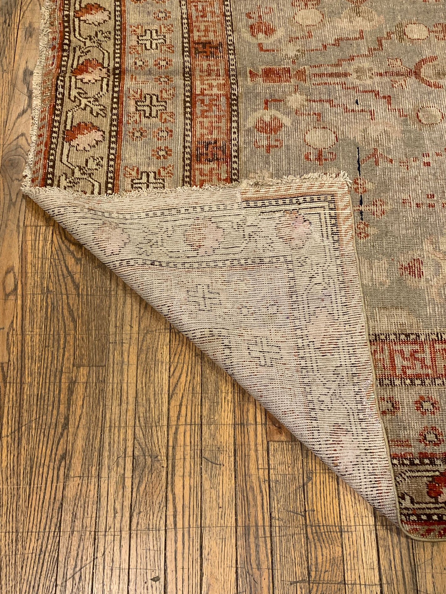 Antique Khotan Samarkand Rug, circa 1910's, 6' 1" x 11' 10"