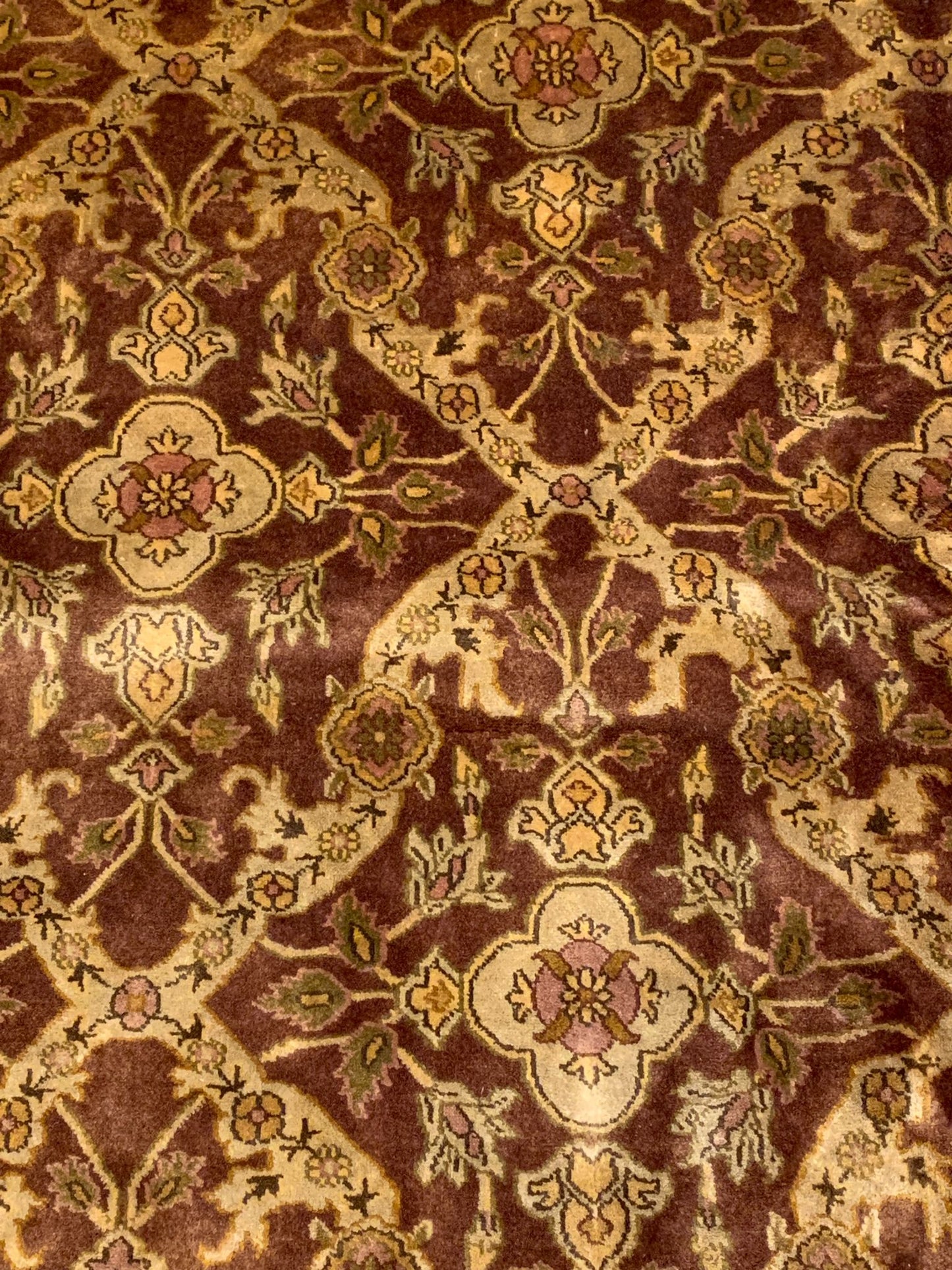 Sultanabad 100% wool Hand Made Rug, 7' 9" x 9' 8" (P)