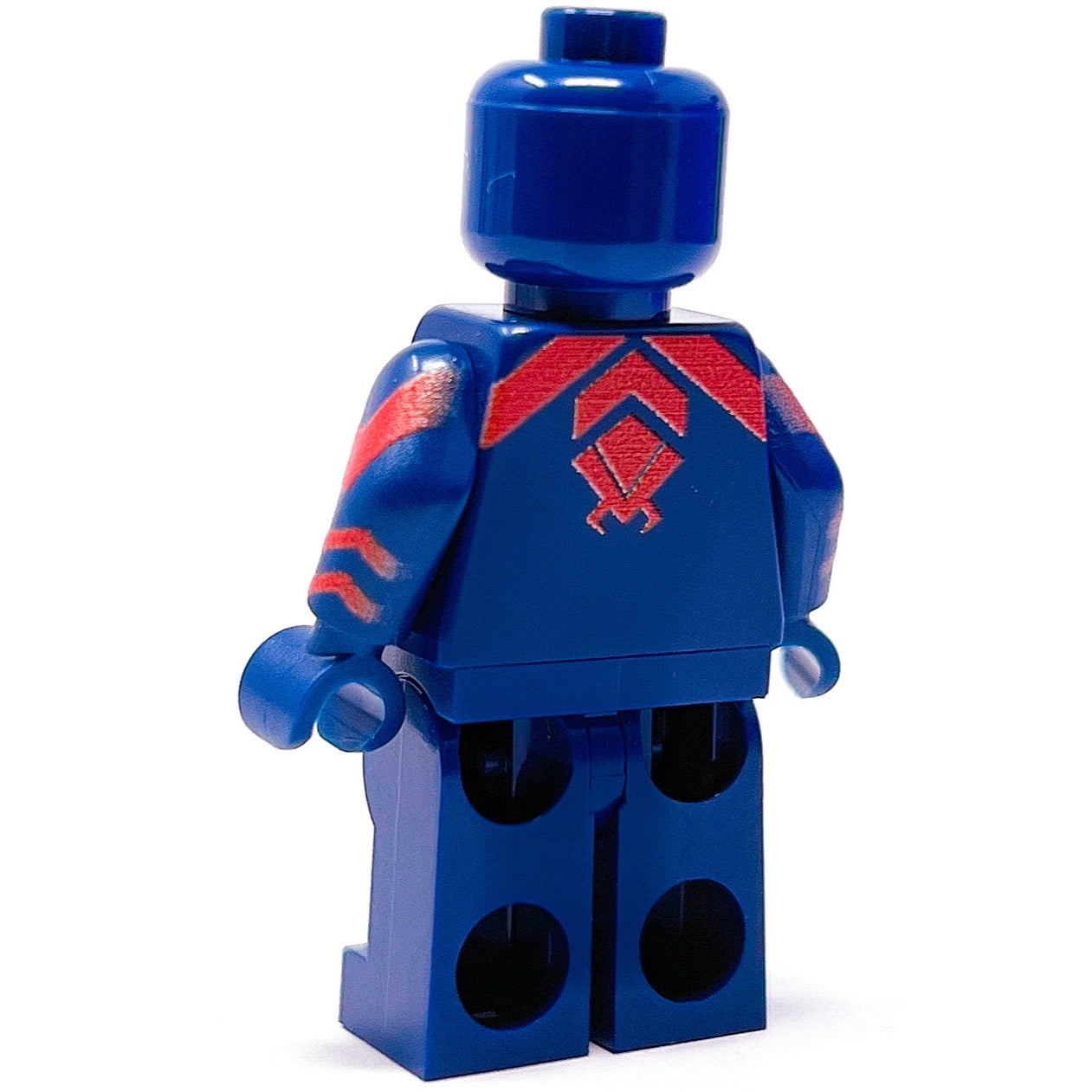 Minifig personnalisée Spider-Man 2099 fabriquée avec des pièces LEGO - B3 Customs