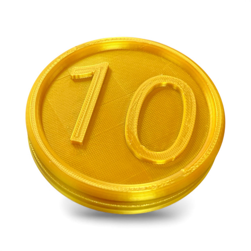 実物大10セント硬貨／コスプレ