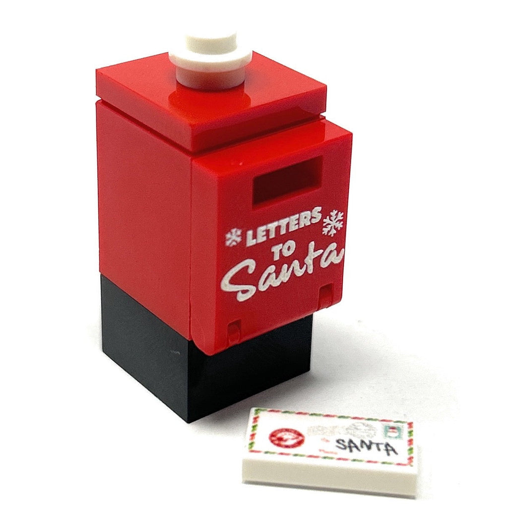サンタへの手紙用郵便箱と封筒 LEGOパーツ使用 - B3カスタム