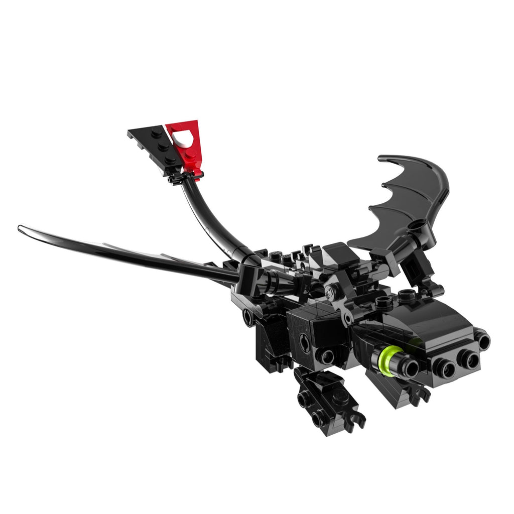 Dragon Nocturne - MOC personnalisé fait à partir de pièces LEGO