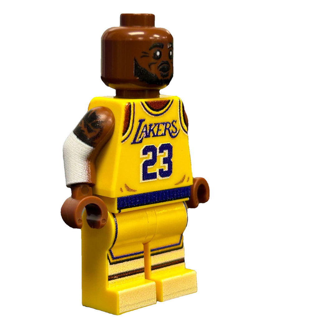 Lebron #23 LA Basketball Player Minifig