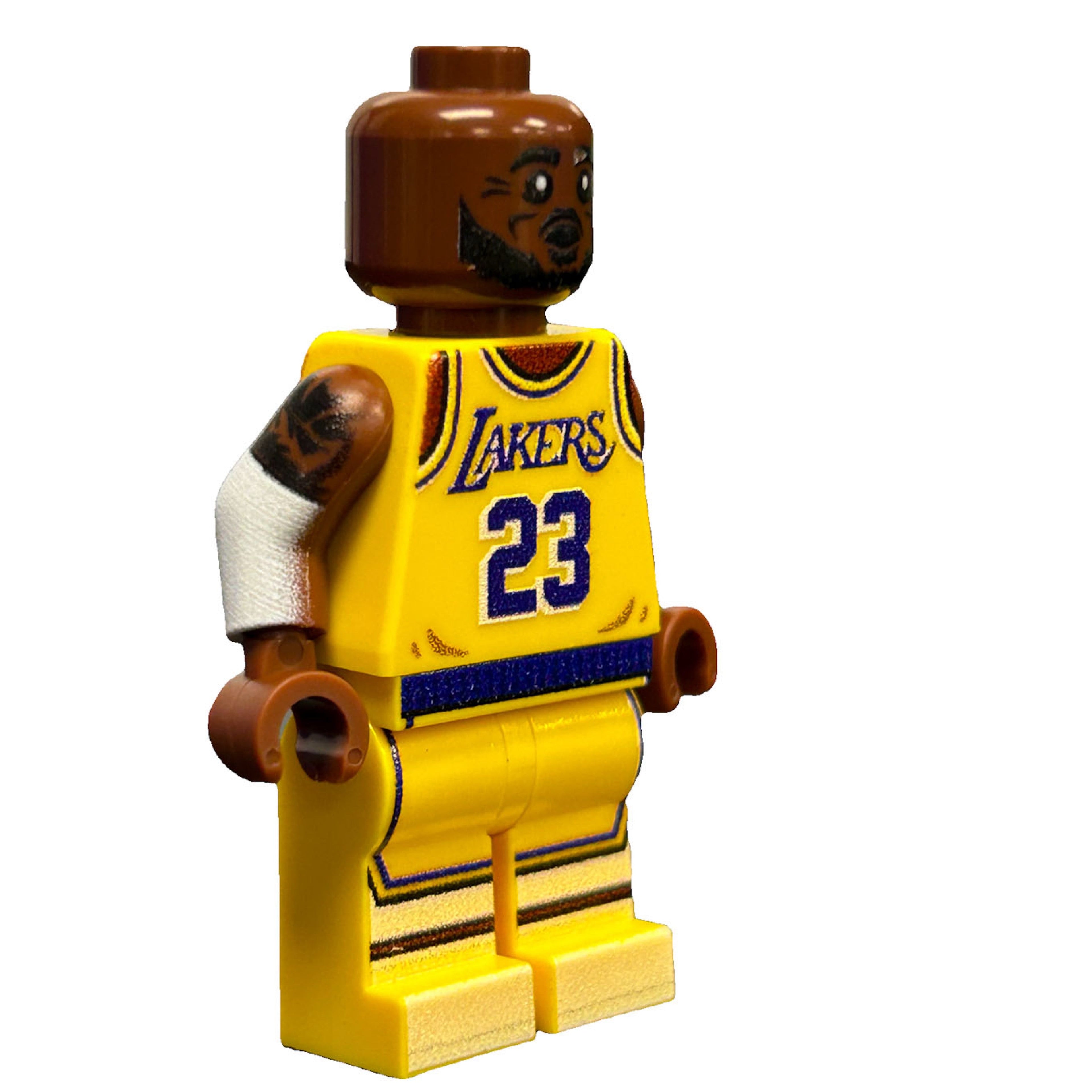 Lebron #23 LA Basketball Player Minifig