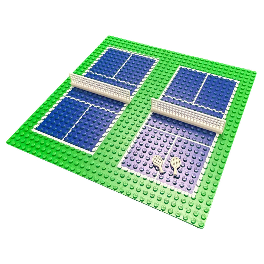 Terrains de pickleball personnalisés en pièces LEGO - B3 Customs