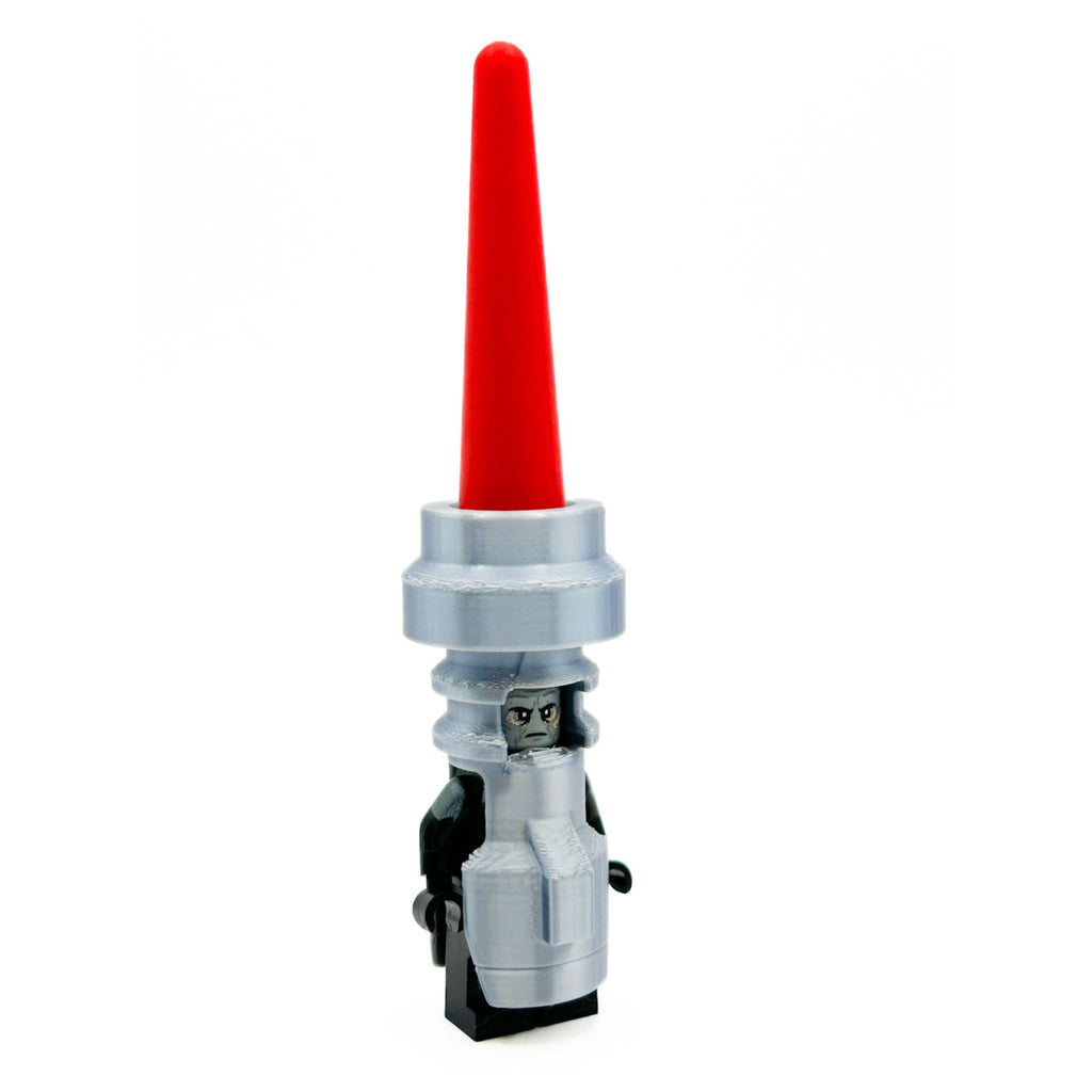 Vader Minifig Wearing Red Blade Costume
