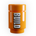 BUILD Energy Drink Can (Orange Rush)