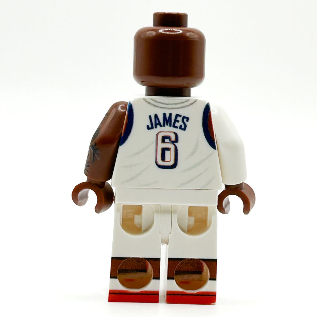 Lebron #6 USA Olympics (2024) Basketball Player Minifig