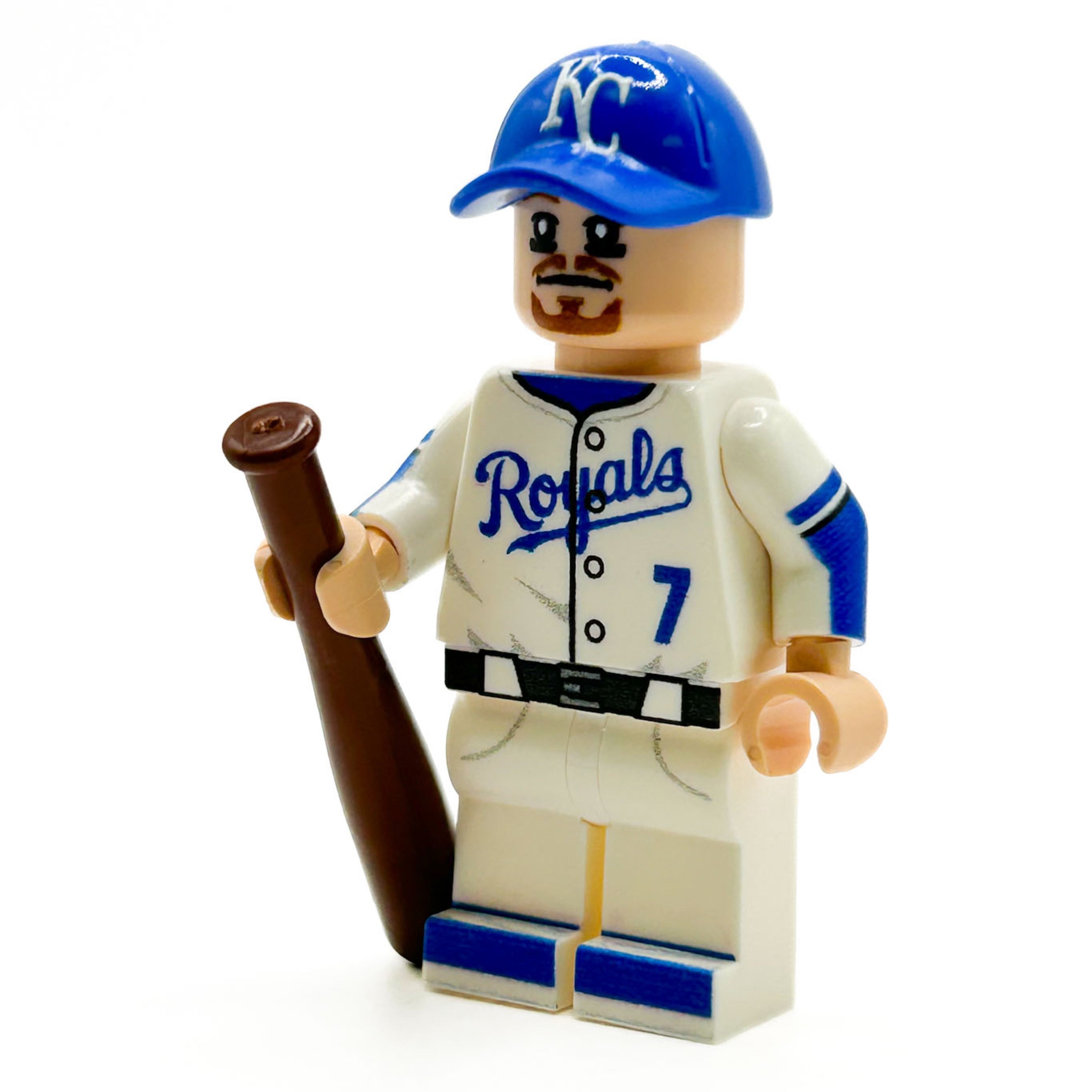 #7 KC Baseball Player Minifig