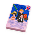 Édition limitée ! Tuile de film rose (pour la sensibilisation au cancer du sein) Brick Wars : La Reconstruction du Jedi (tuile 2x3) - B3 Customs