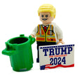 Mini-figurine Trump Éboueur - B3 Customs