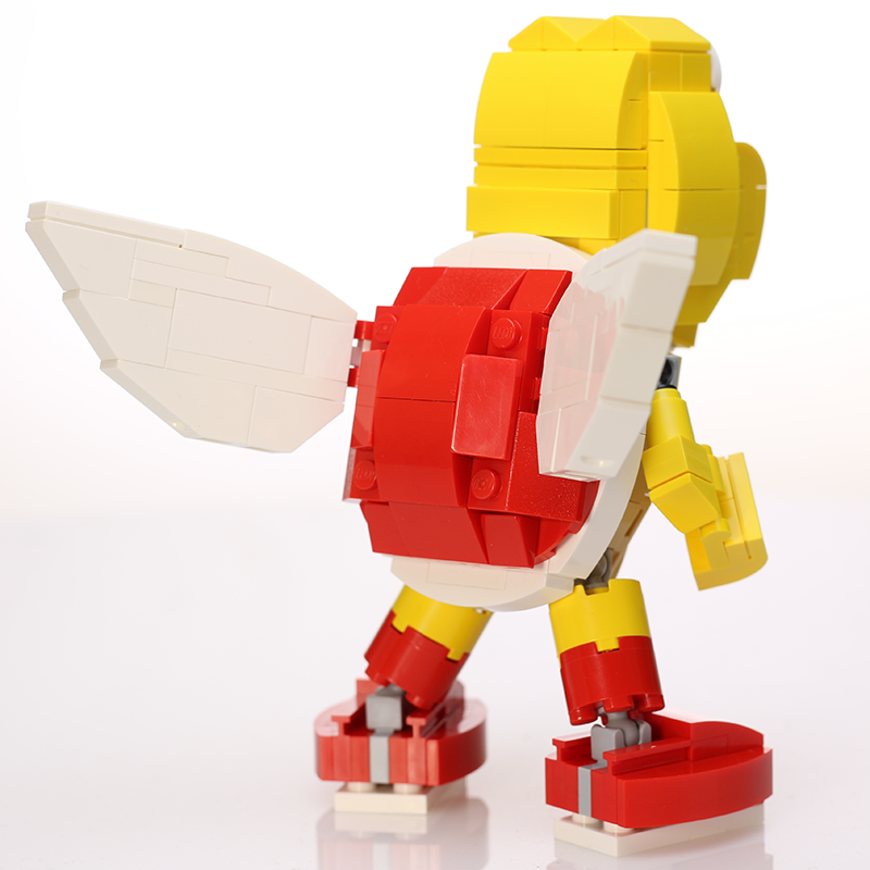 LEGOパーツを使用したカスタムフライングタートルトルーパー
