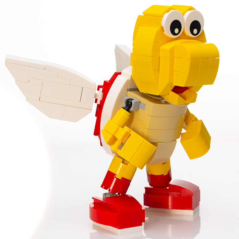 LEGOパーツを使用したカスタムフライングタートルトルーパー