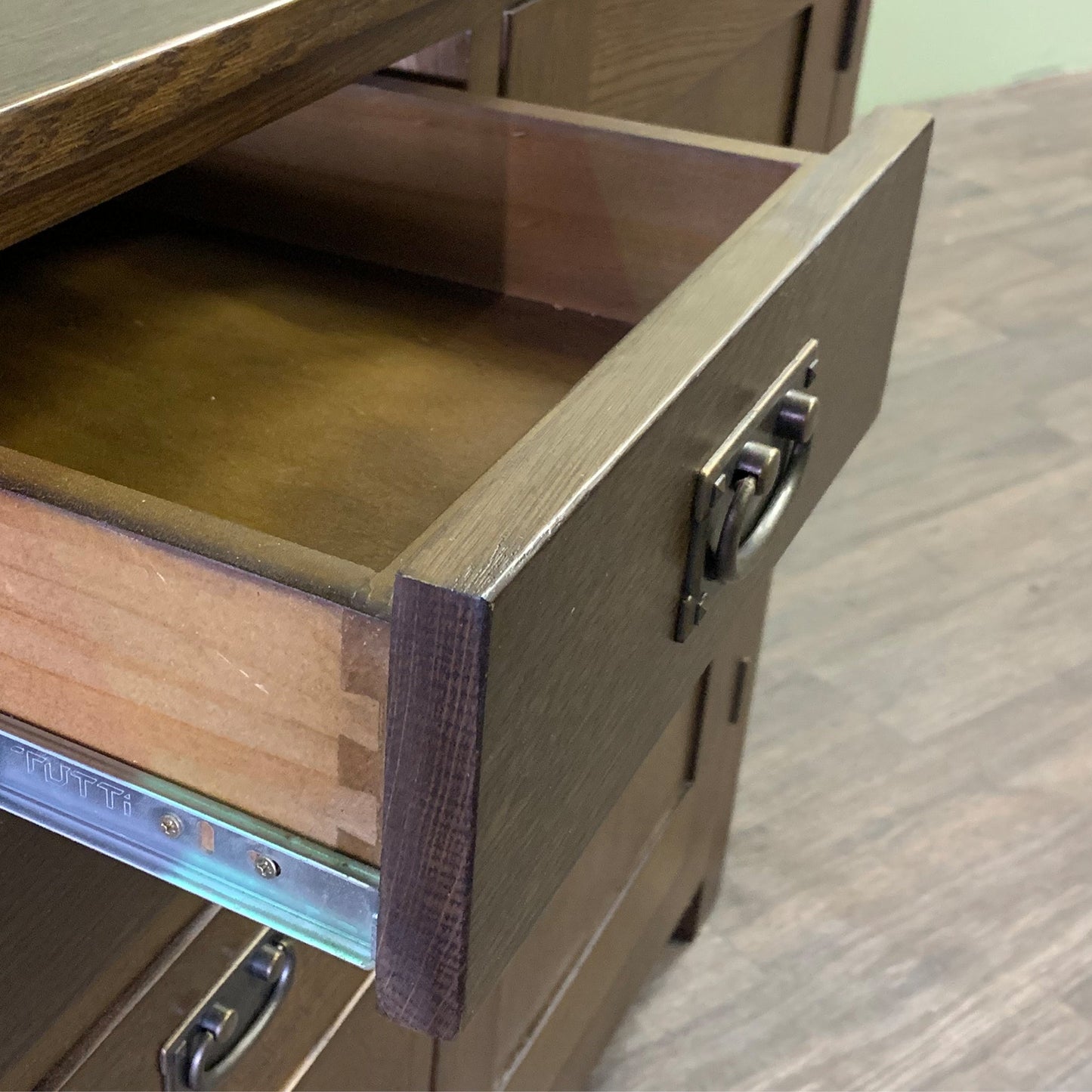 Mission 7 Drawer Sideboard with 2 Doors - Walnut (AW) - 82"