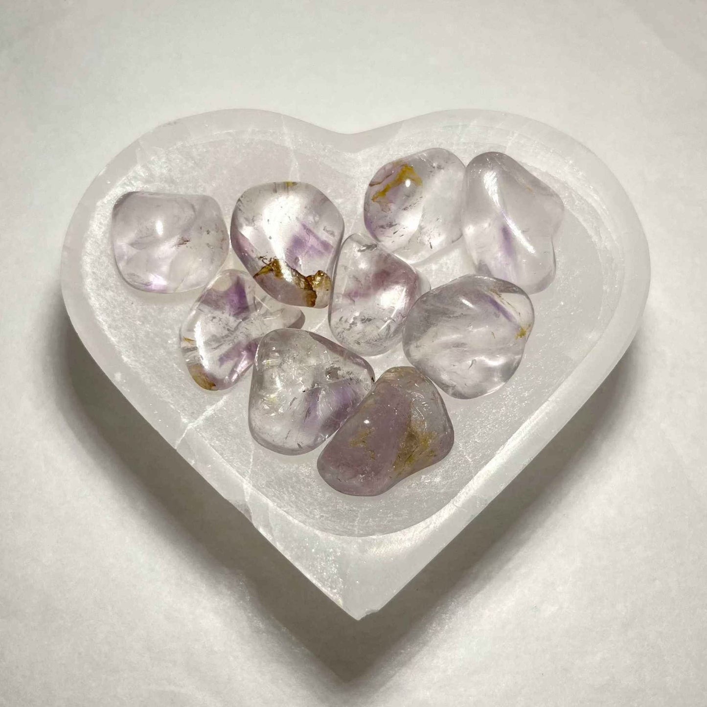Phantom Amethyst Tumbled Stone