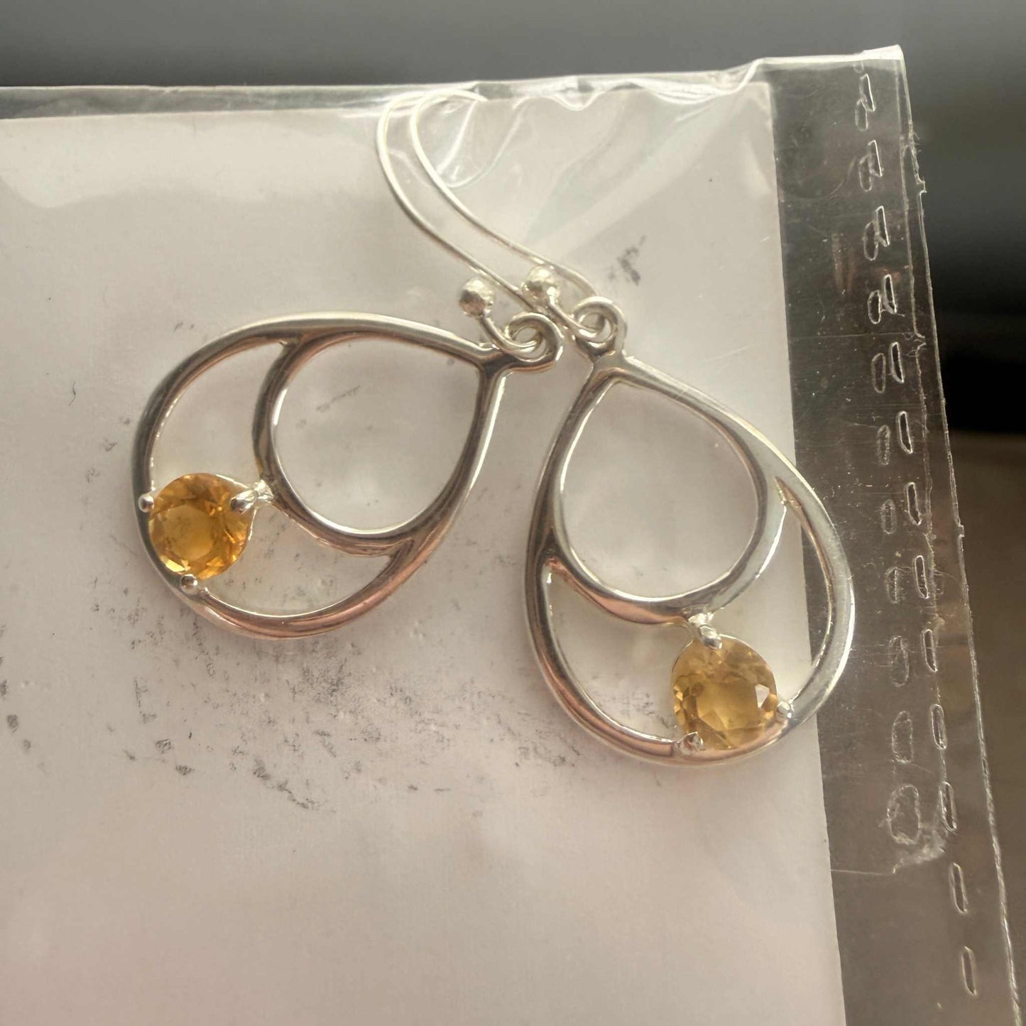 Teardrop Earrings in Sterling Silver