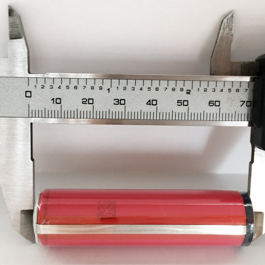 Cellule lithium 18650 à bouton protégé NCR18650GA ; 5A, 3500 mAh
