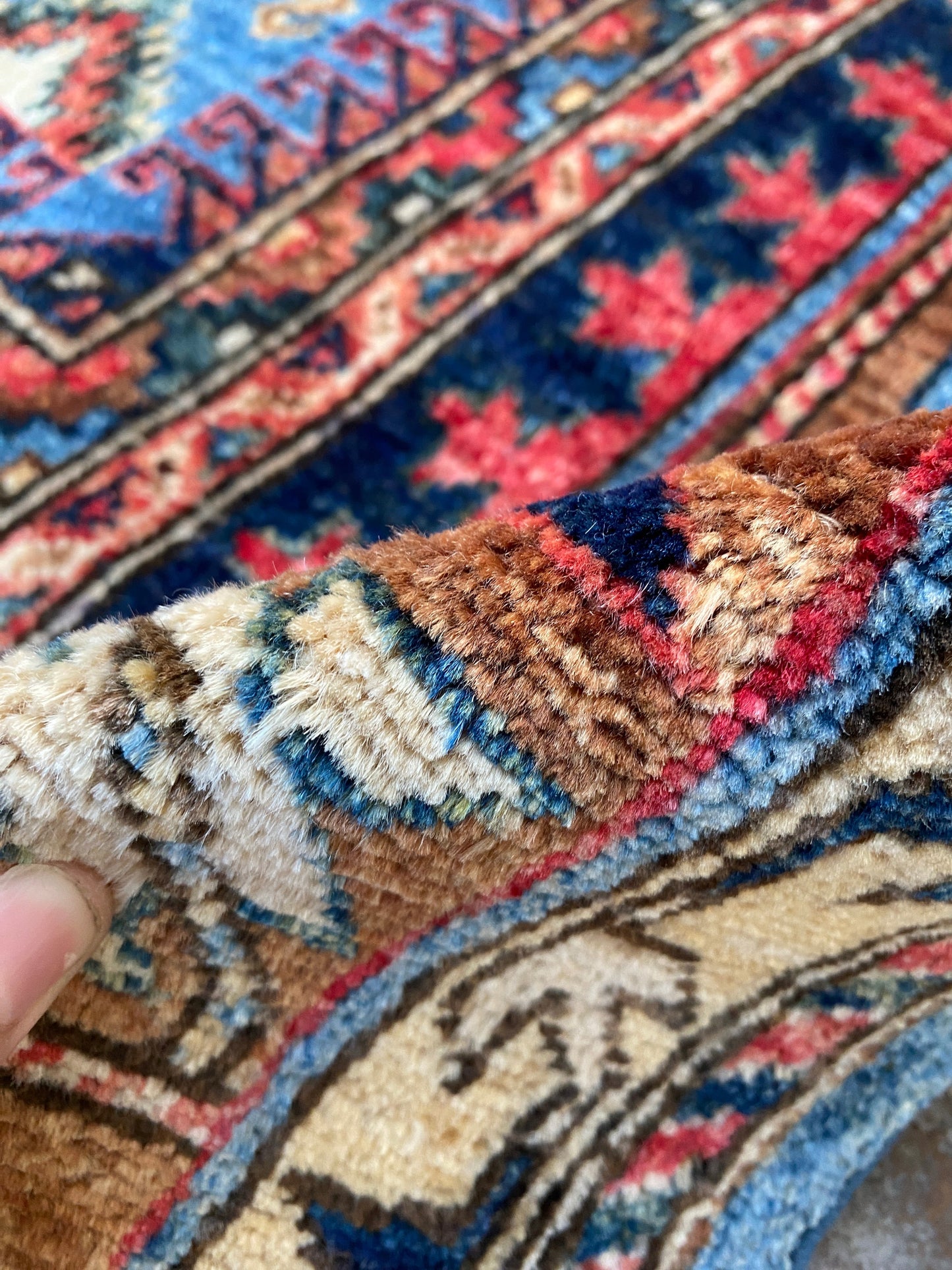 Hand-Knotted Agra Vegetable-Dyed Wool Rug, 9' 8" x 12' 0"