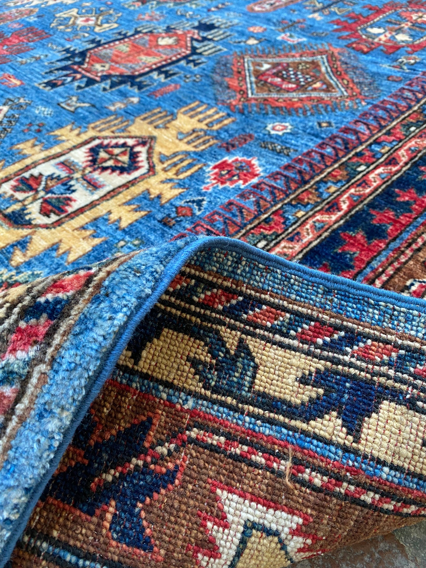 Hand-Knotted Agra Vegetable-Dyed Wool Rug, 9' 8" x 12' 0"