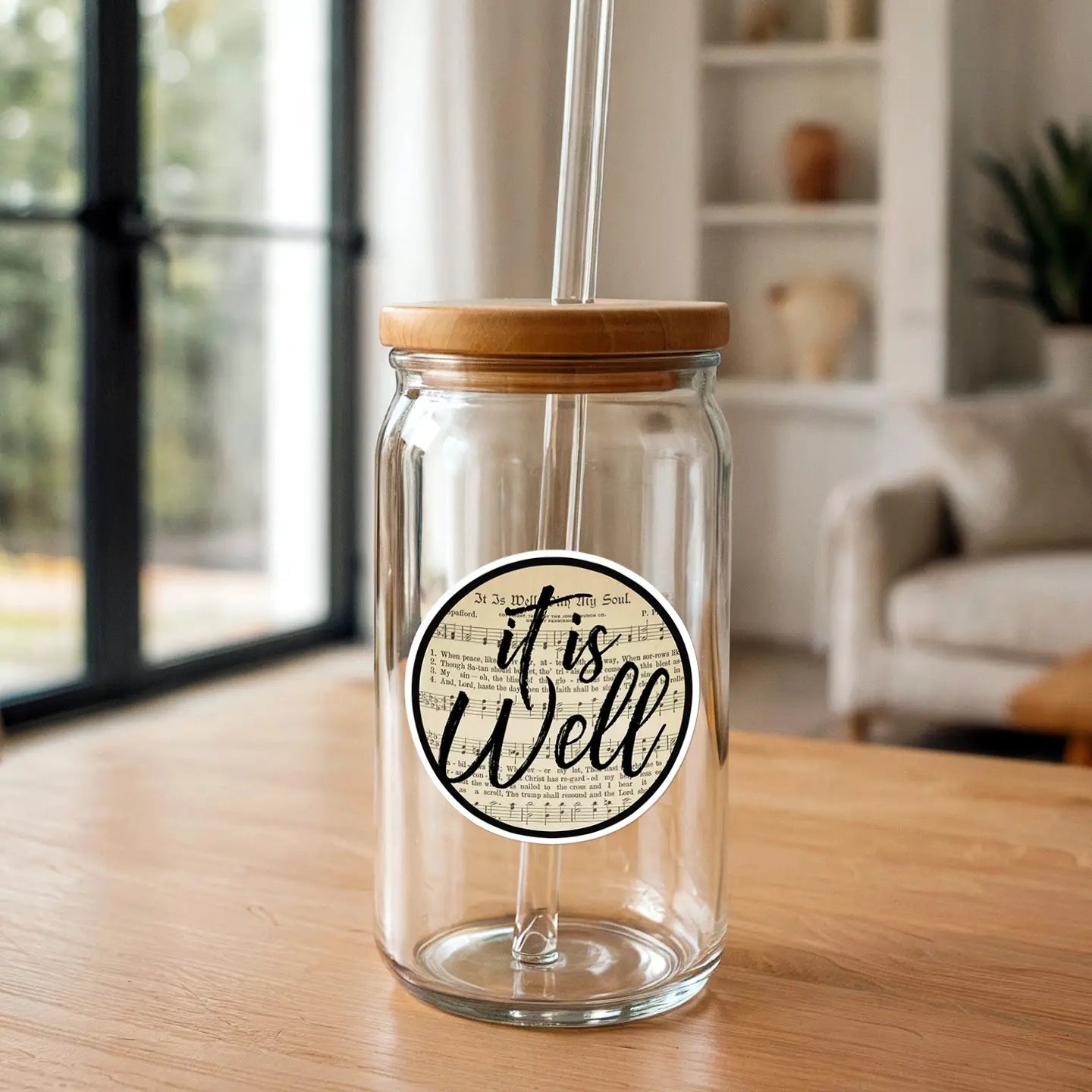 It Is Well with My Soul (Nostalgic) | Christian Hymn Sticker