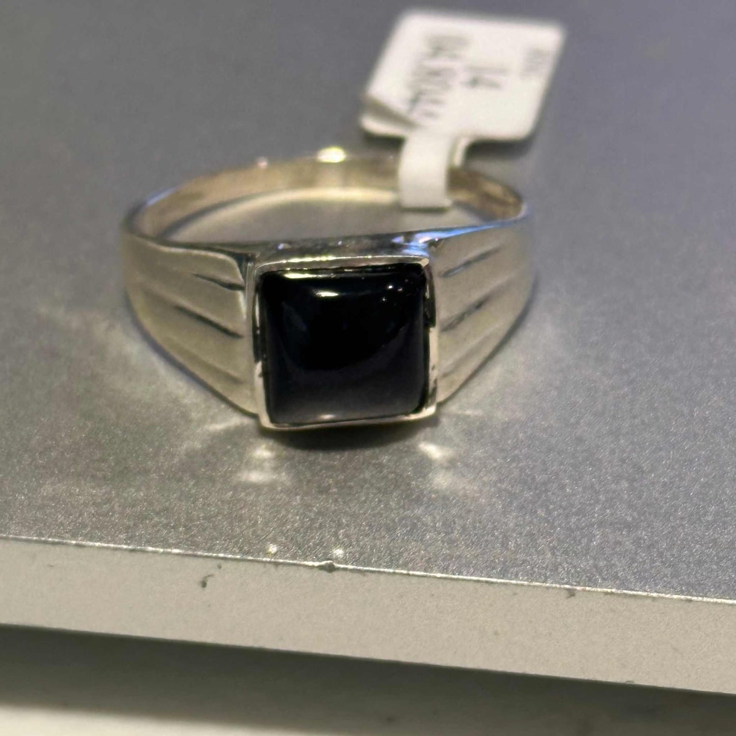 Black Onyx Ring Size- 14 (04.8044)