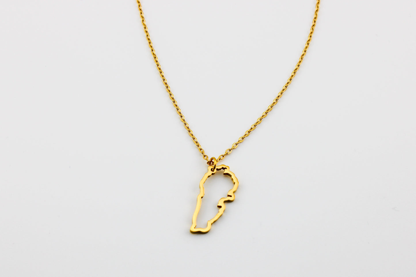 Lebanon Map | Gold
