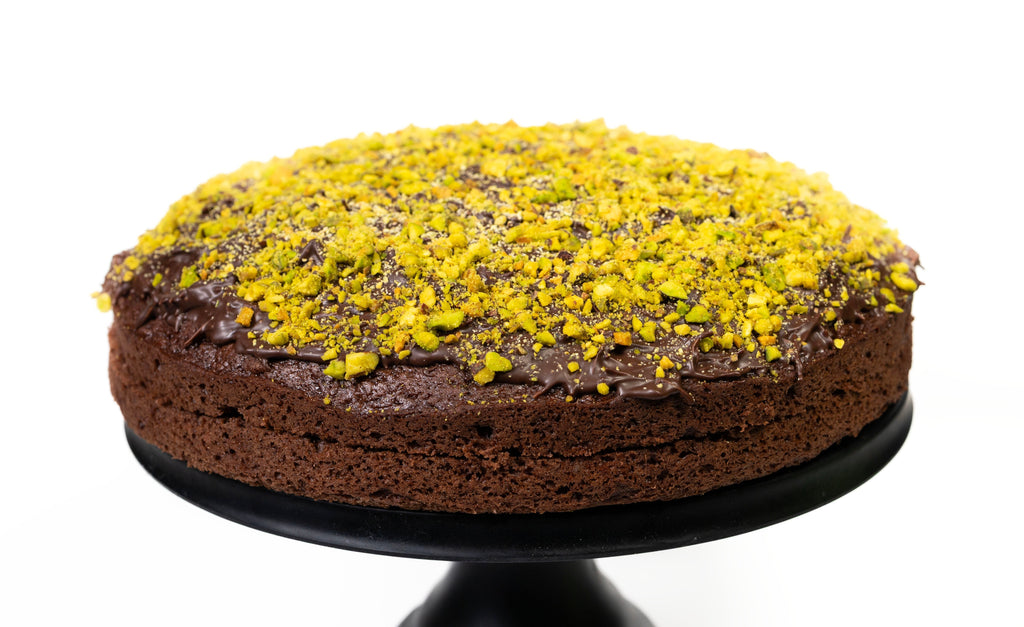 Andy Anand Sugar-Free Dubai Pistachio Chocolate Cake, 2.2 lb – Kataifi, Pistachio Cream, Keto & Diabetic-Friendly Viral Birthday Gift Box