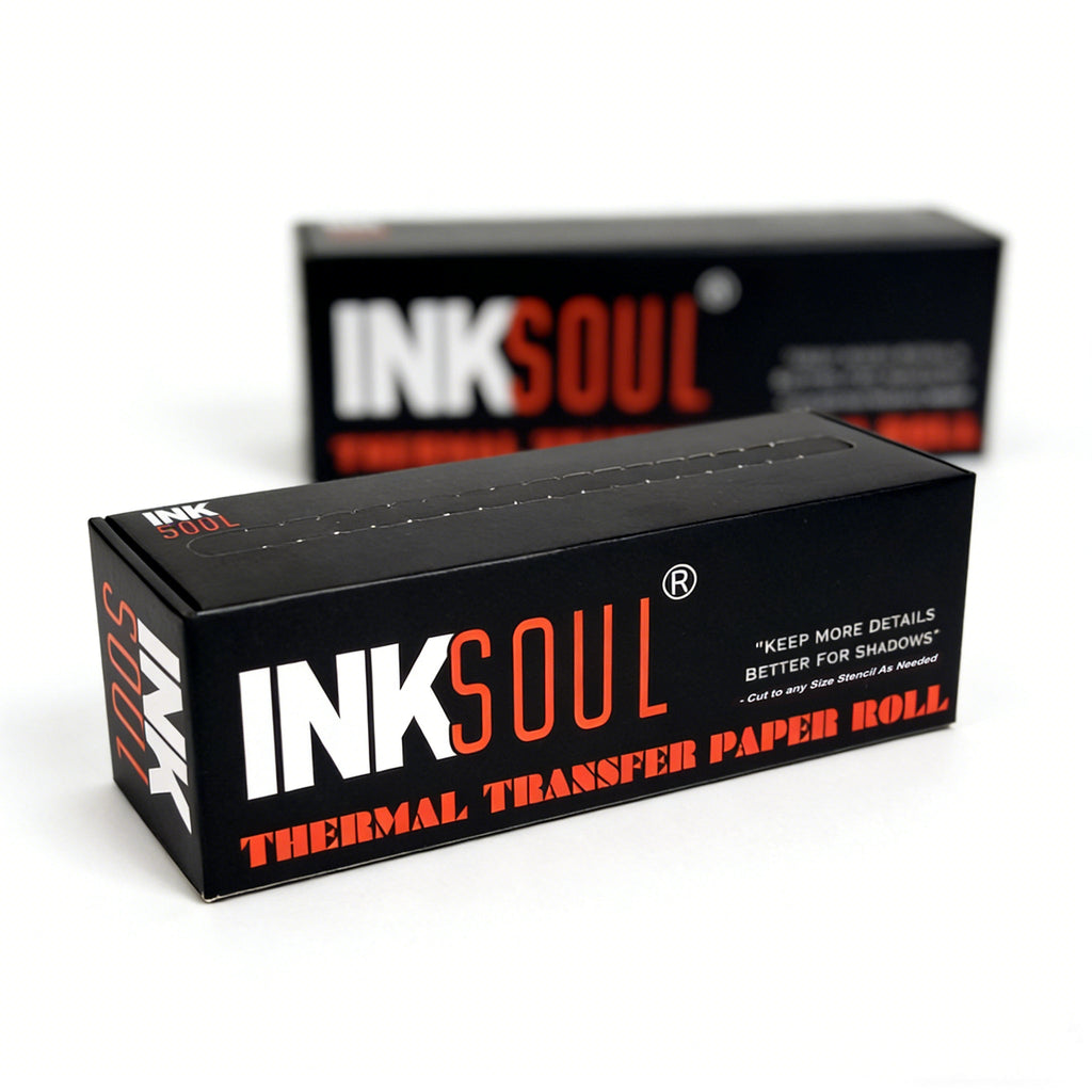 Rouleau de papier pochoir de tatouage INKSOUL® 210mm*30M
