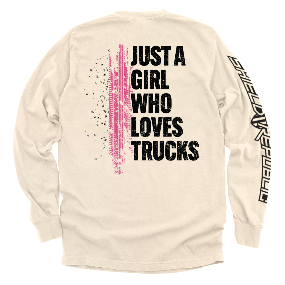 Juste une fille qui aime les camions